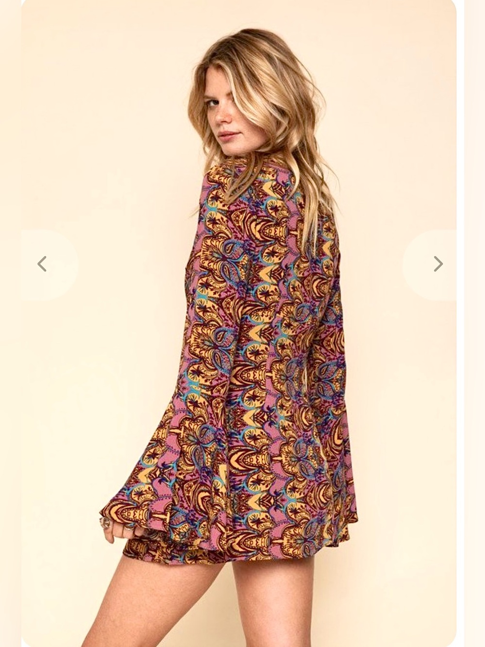 Beautiful Free People Boho Top / Tunic